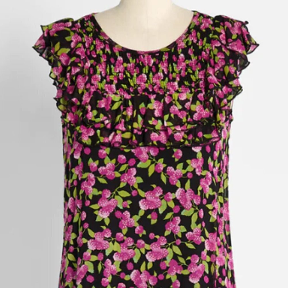 NWT Modcloth Jam Packed on the Prairie Mini Dress (Medium)